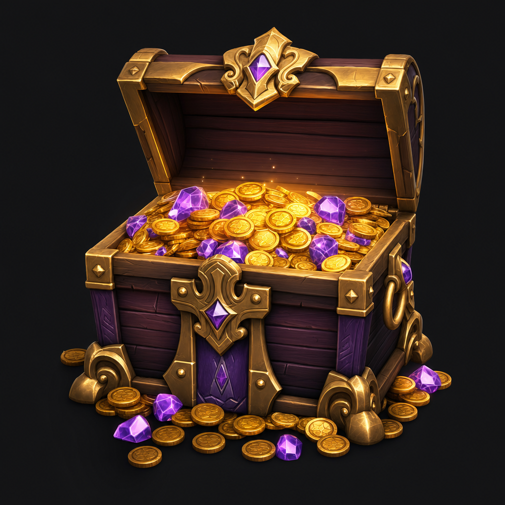 Golden Treasure Chest