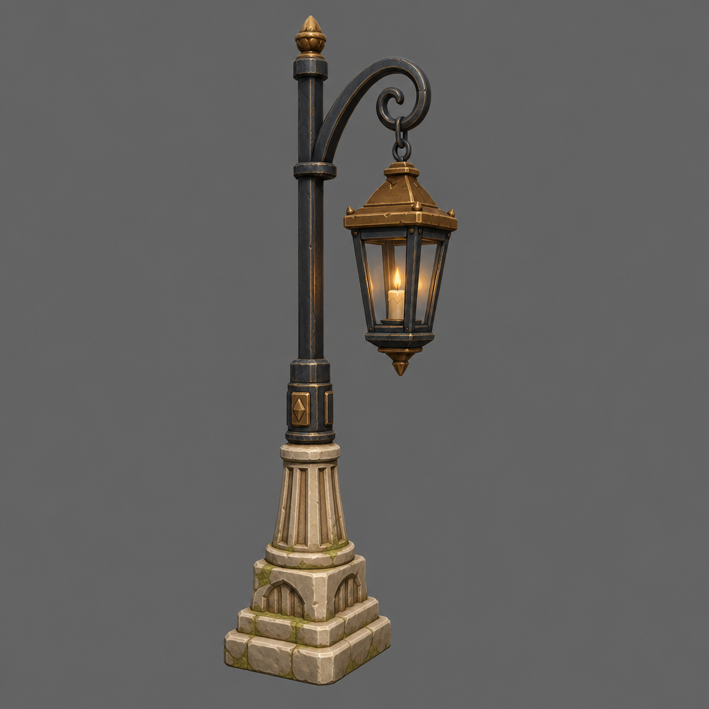 Street Lantern Post