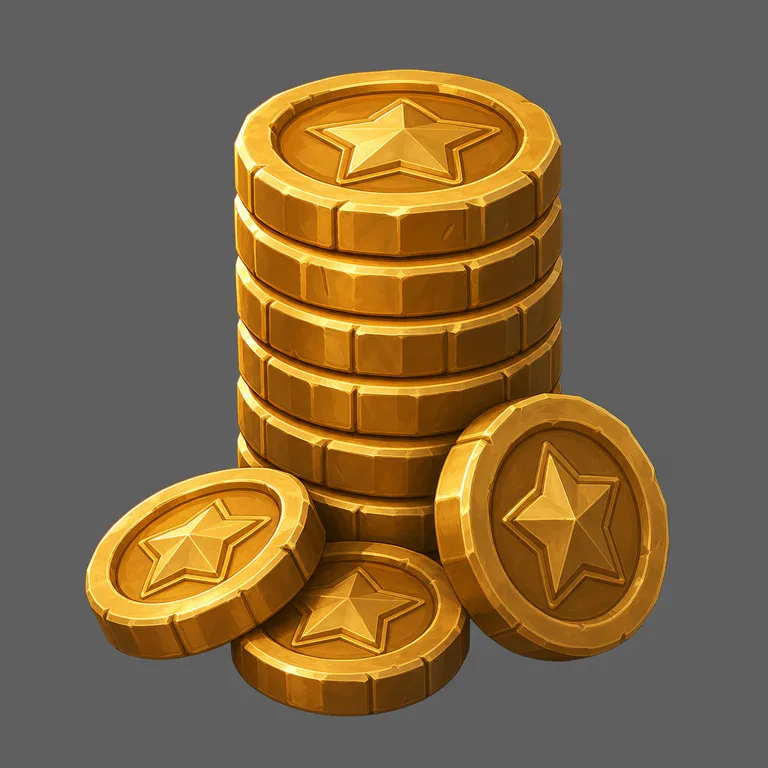 Gold Coin Stack
