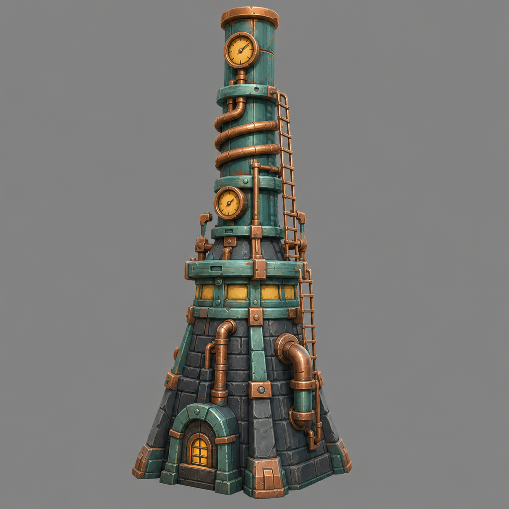Refinery Stack
