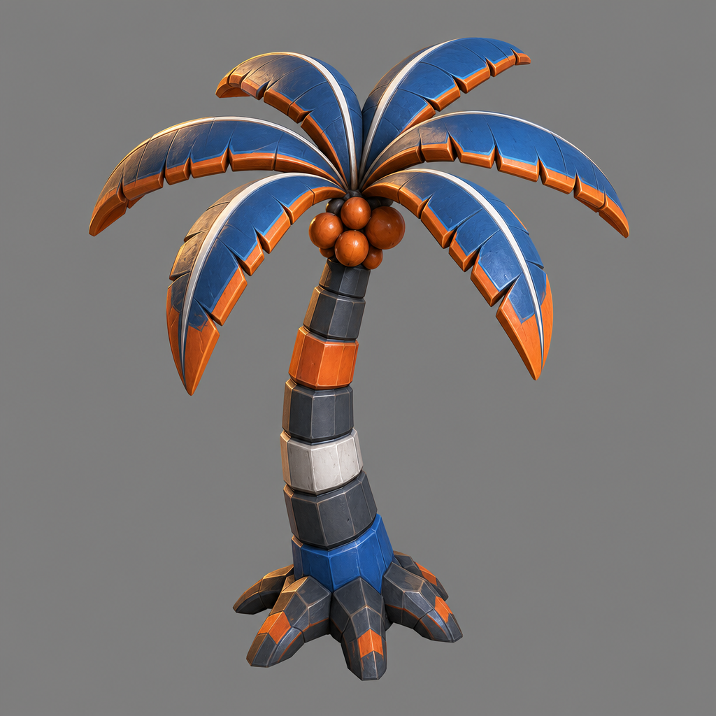 Roadside Palm Tree